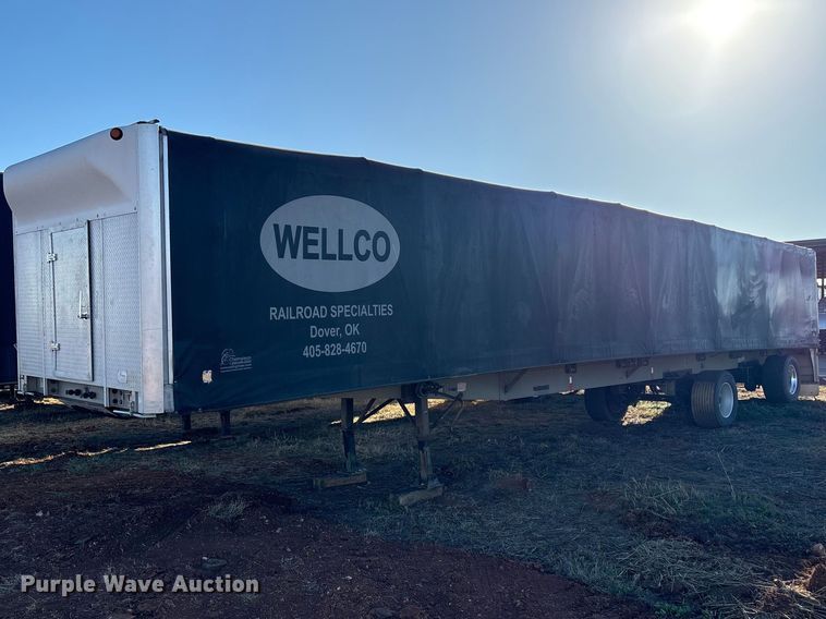 2002 Reitnouer side curtain trailer - ET1449