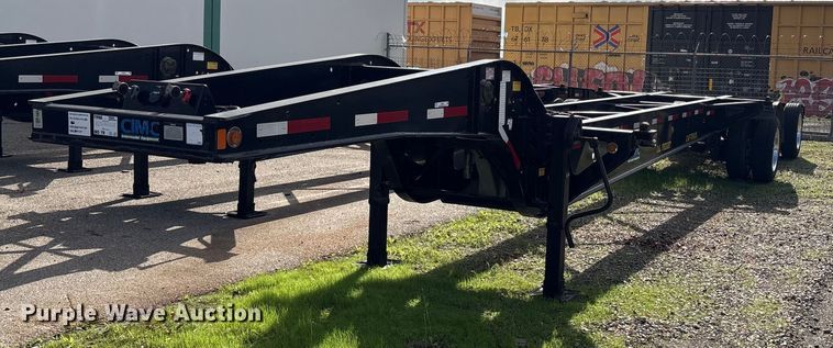 2018 CIMC SZJ9347TJZ54 container trailer - EU8546