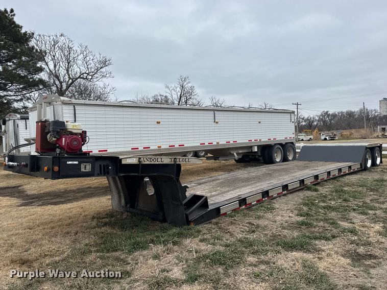 2006 Landoll 825 lowboy equipment trailer - FB0931