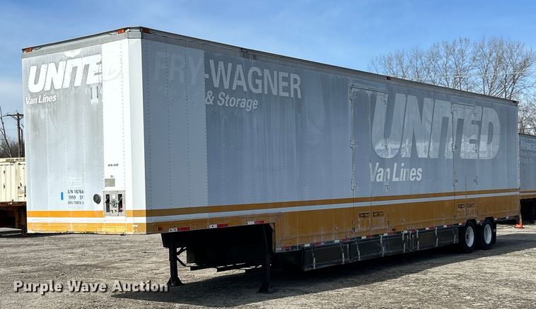 1999 Kentucky drop frame moving van trailer - FC5021