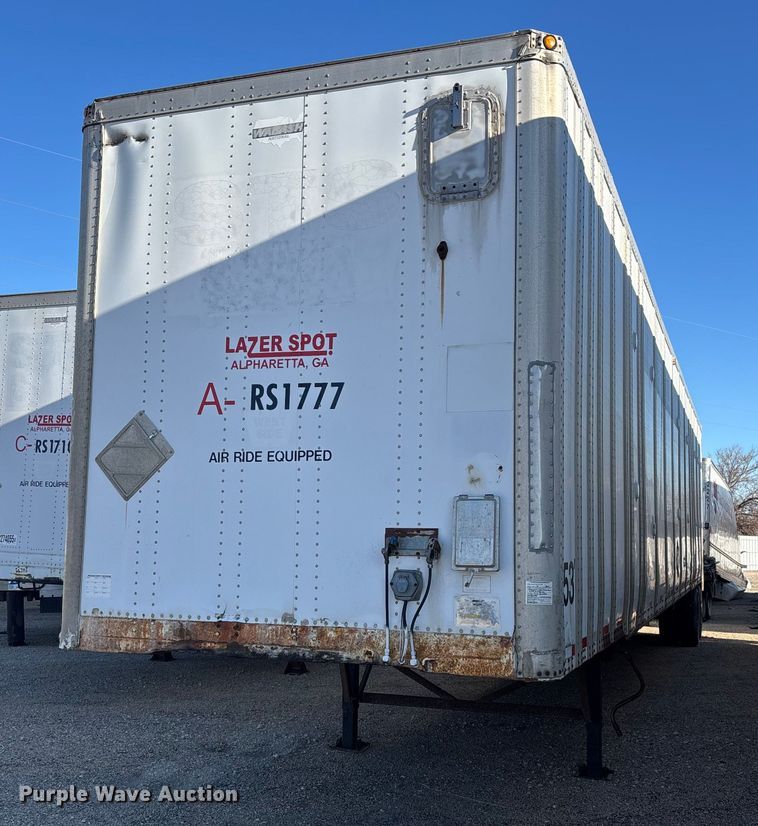 1995 Wabash dry van trailer - YA1582