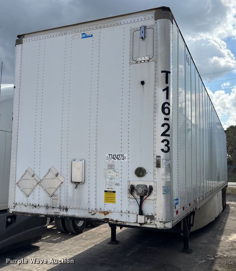 2016 Stoughton ZGPVW-535T-S-C-AR dry van trailer - YA2495