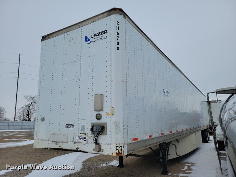 2008 Stoughton AVXW-535T-S-C-AR dry van trailer - YA2714