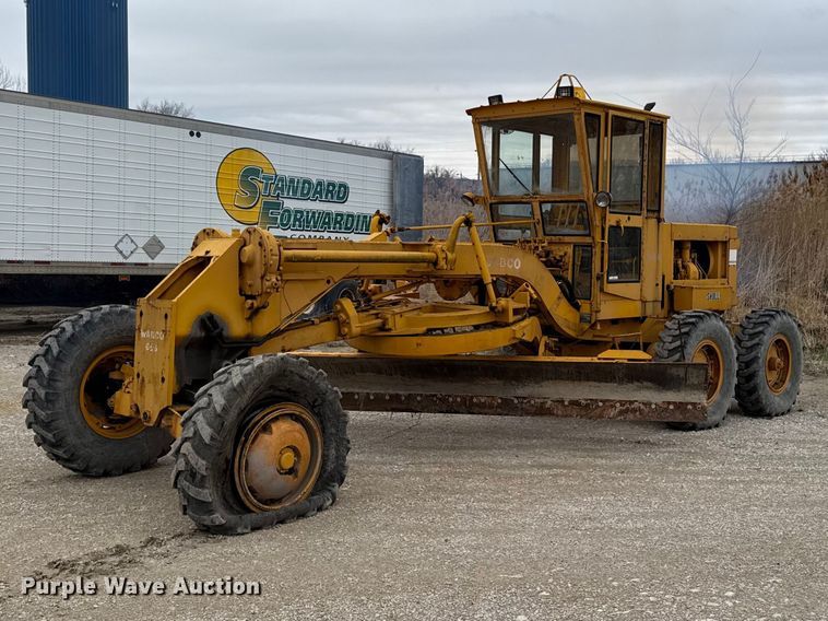 1963 Wabco 666 rigid frame motor grader - EQ5007