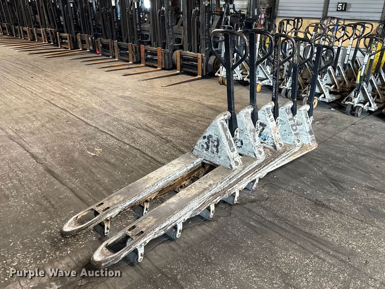 (5) Crown pallet jacks - FB5604