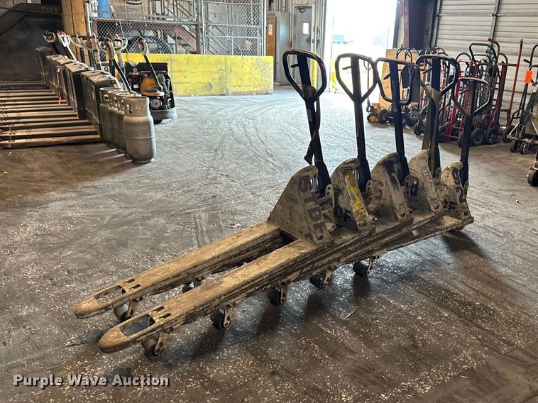 (5) Crown pallet jacks - FB5607