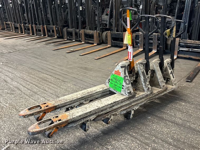 (4) Crown PTH50 pallet jacks - FB5624
