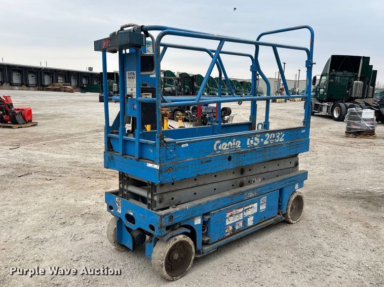 Genie GS-2032 Scissor or Vertical Lift Prices. How Much Does a