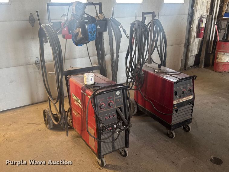 (2) Lincoln Electric MIG welders - FB5686