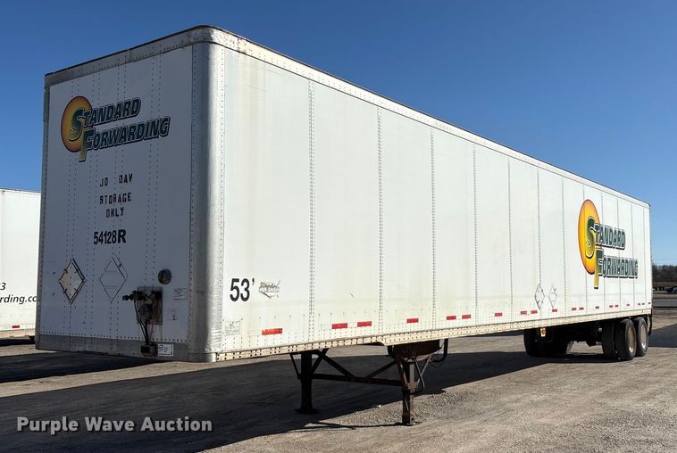 2007 Wabash dry van trailer - FG1082