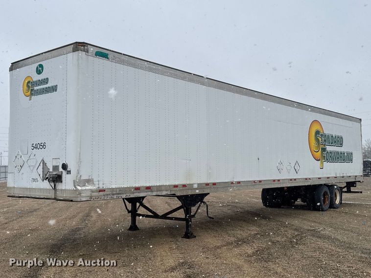 2004 Great Dane Trailers 7411TP101A dry van trailer - YA2352