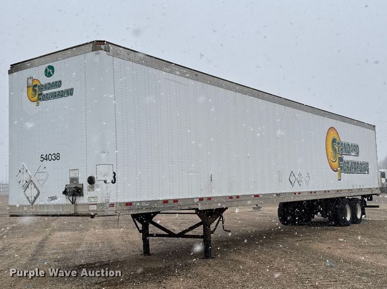 2004 Great Dane Trailers 7411TP101A dry van trailer - YA2355
