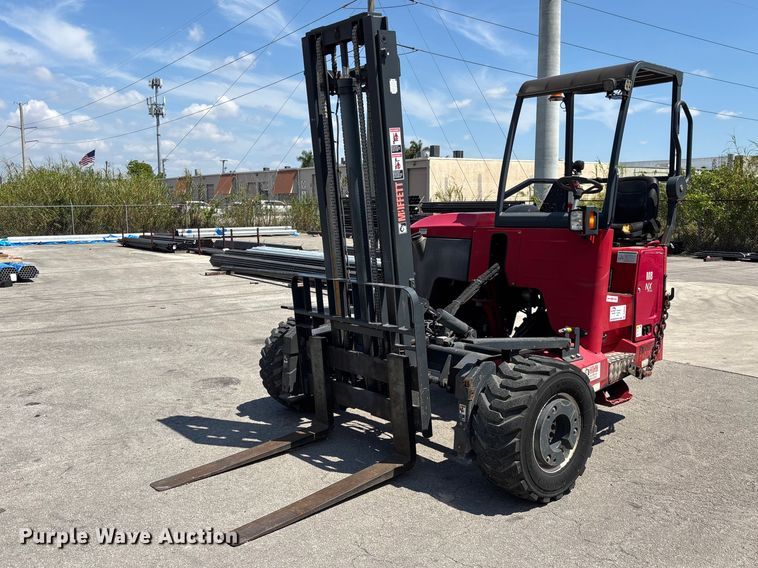 2017 Moffett M8 55.4 forklift - DU0448