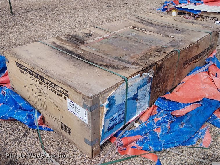 Valley Pioneer MSC2030F steel carport - DU3061