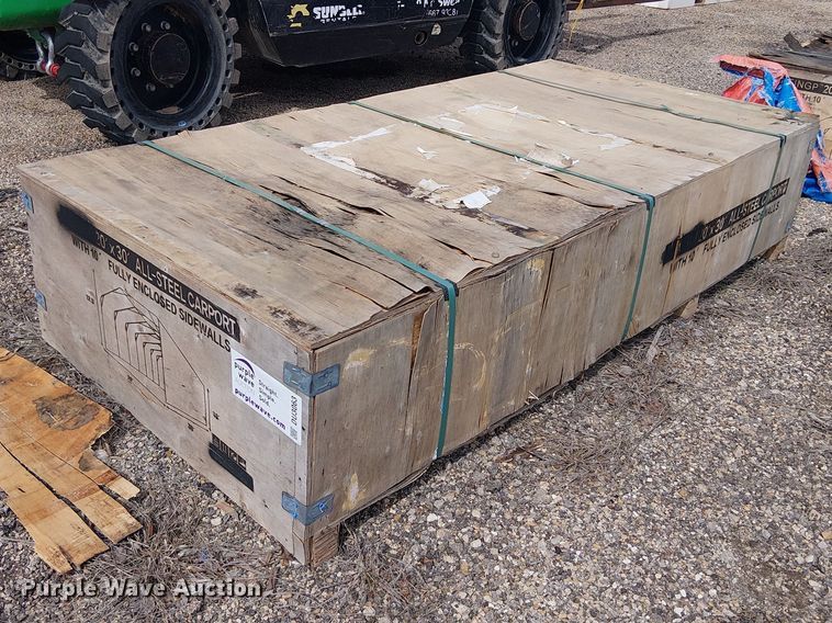 Valley Pioneer MSC2030F steel carport - DU3063