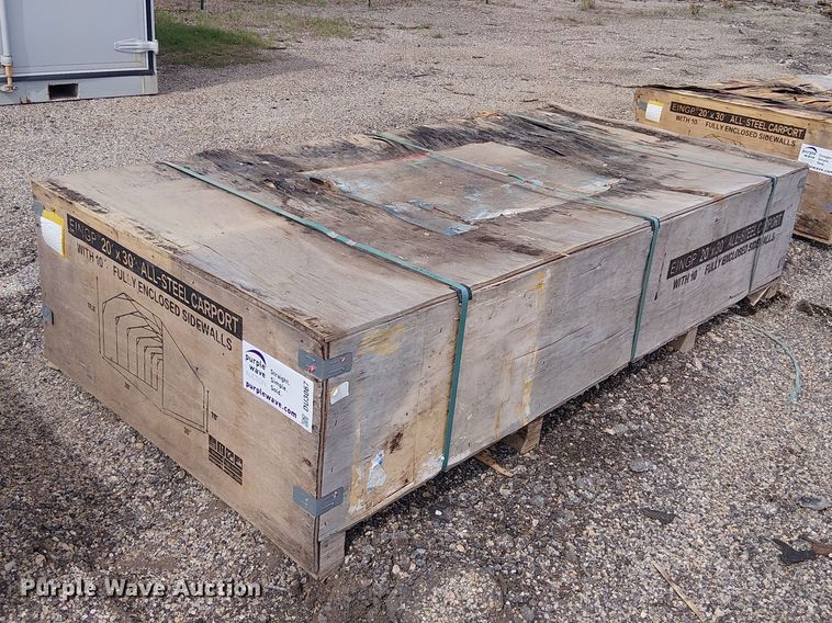 Valley Pioneer MSC2030F steel carport - DU3067