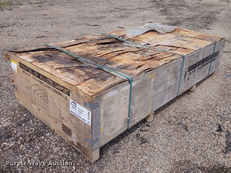 Valley Pioneer MSC2030F steel carport - DU3068