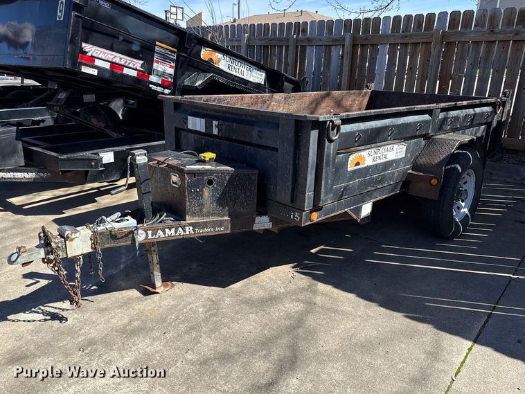 2010 Lamar dump trailer - DZ4411