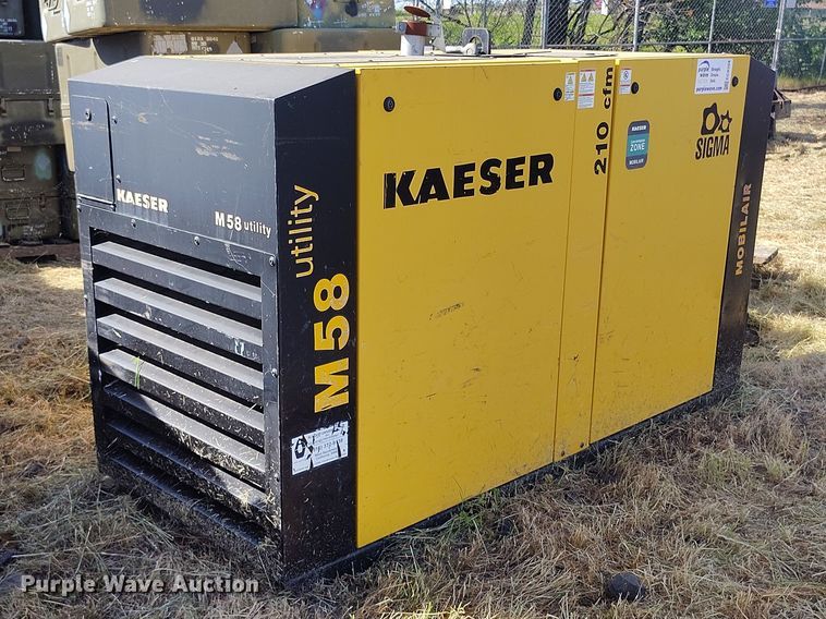 2017 Kaeser M58 Utility air compressor - EC8304