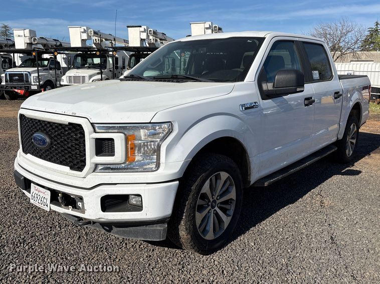 2018 Ford F150 Crew Cab pickup truck - EC8310