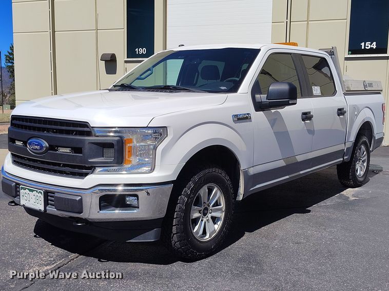2018 Ford F-150 Crew Cab pickup truck - EC8986