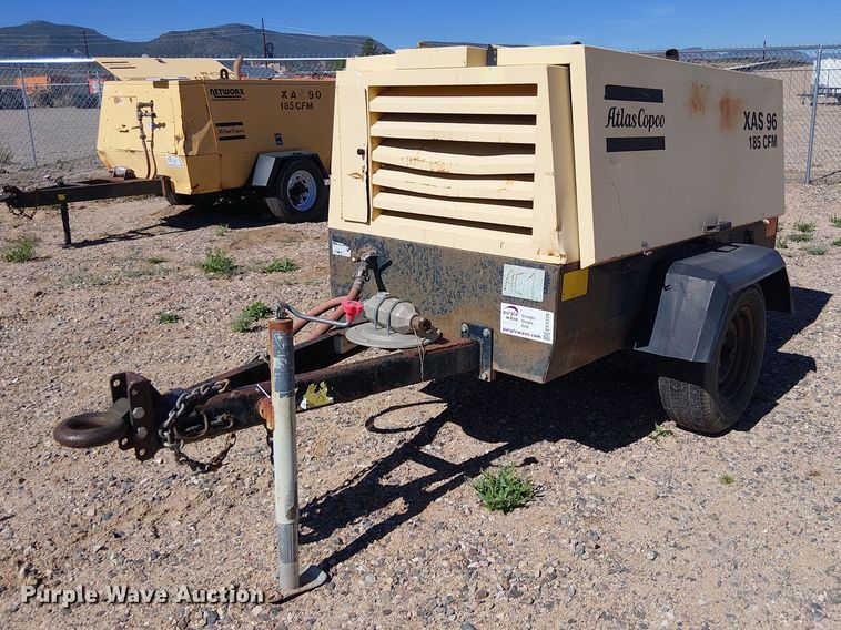2000 Atlas Copco XAS96 air compressor - EE5228