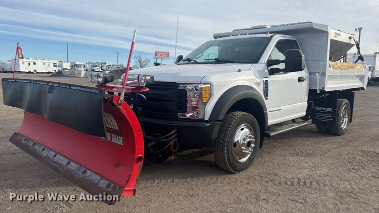 2017 Ford F450 Super Duty XL dump truck - EG1996