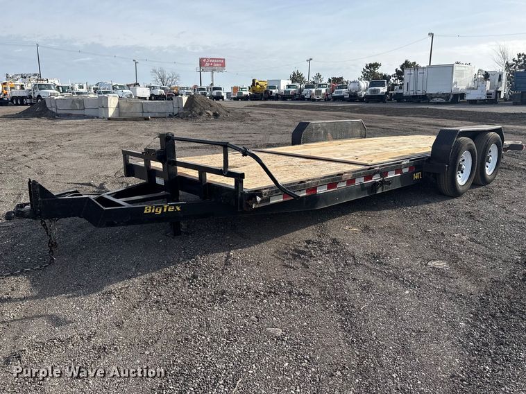 2014 Big Tex 14TL-22BK tilt deck utility trailer - EG2132
