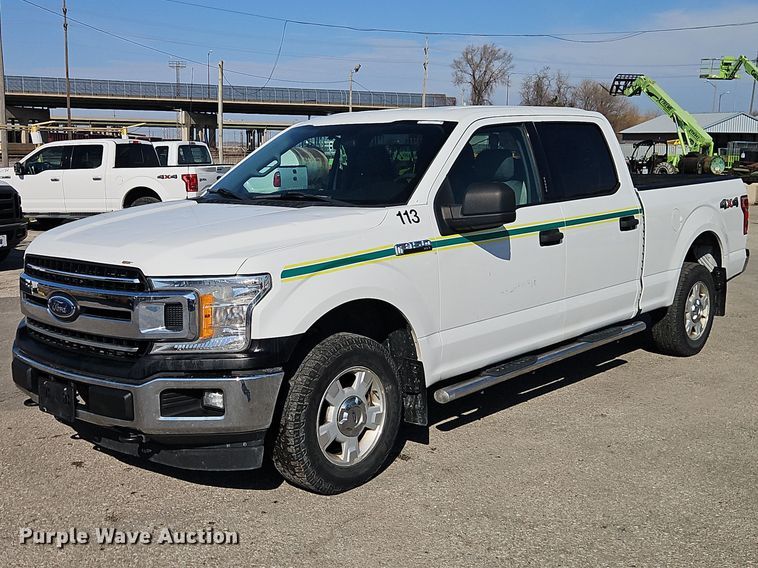 2018 Ford F150 Crew Cab pickup truck - EO7176