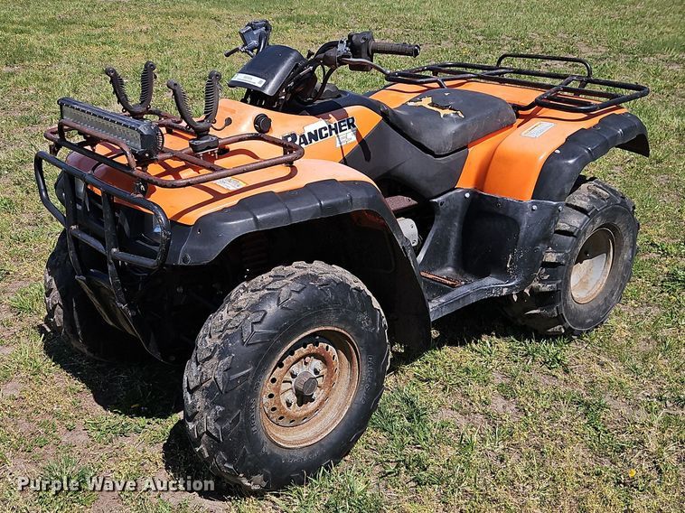 2001 Honda Fourtrax Rancher ATV - EO7215