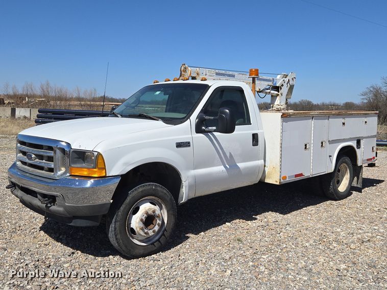 2001 Ford F450 Super Duty XL utility / service truck - ET1490