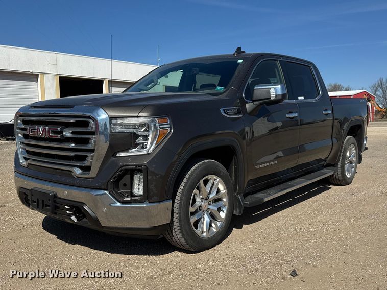 2019 GMC Sierra 1500 SLT Crew Cab pickup truck - ET1736