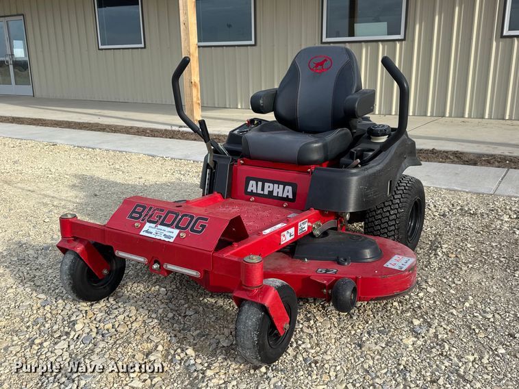 Big Dog Alpha 935999 ZTR lawn mower - ET1854