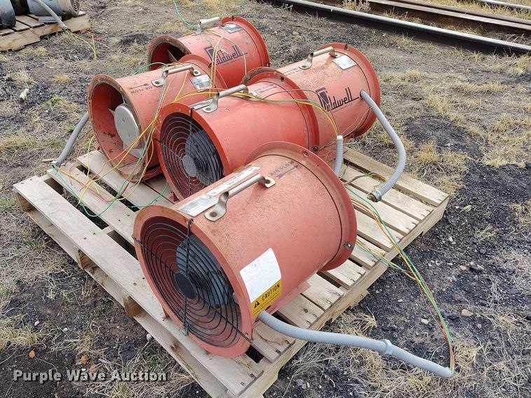 (5) Coldwell F12-753 fans - IH9490