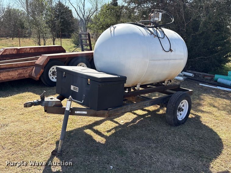 Shop Built  fuel trailer - NK9056