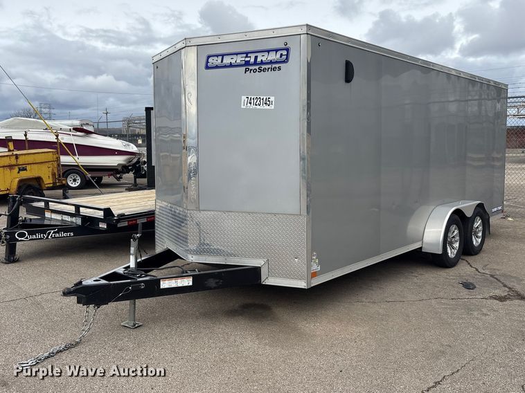 2023 Sure-Trac STW8418TA enclosed cargo trailer - YA2752