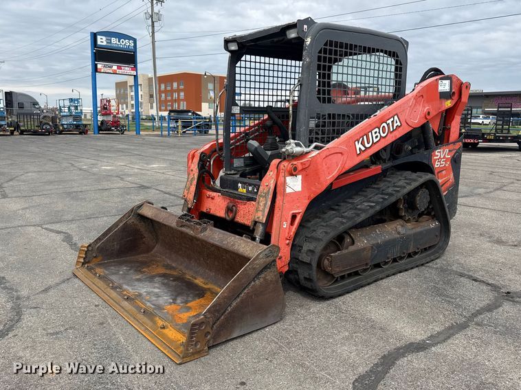 2019 Kubota SVL65-2 tracked skid steer loader - DO8492