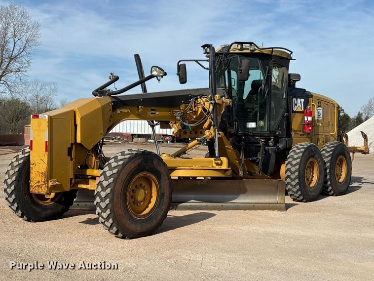 2012 Caterpillar 140M2 motor grader - DR0985