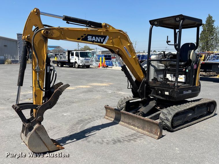 Sany SY35U mini excavator - DU0415