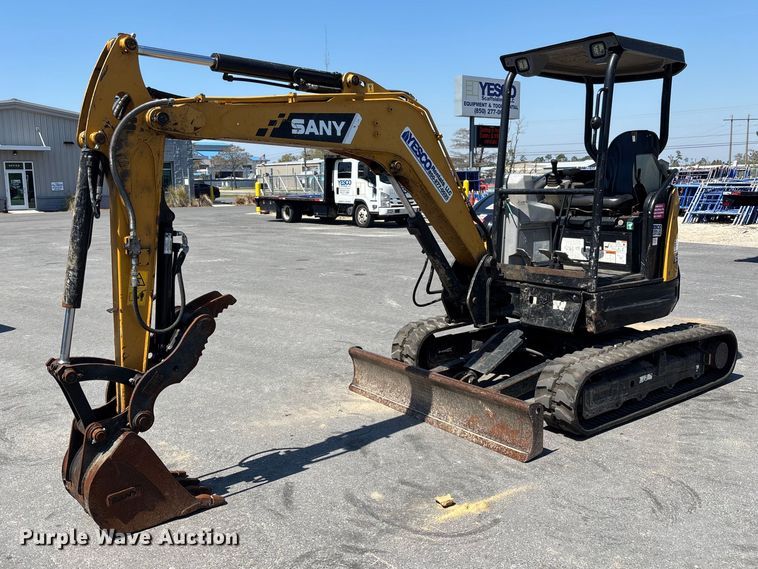 Sany SY35U mini excavator - DU0416