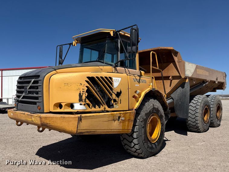 2005 Volvo A25D articulated haul truck - DZ5313