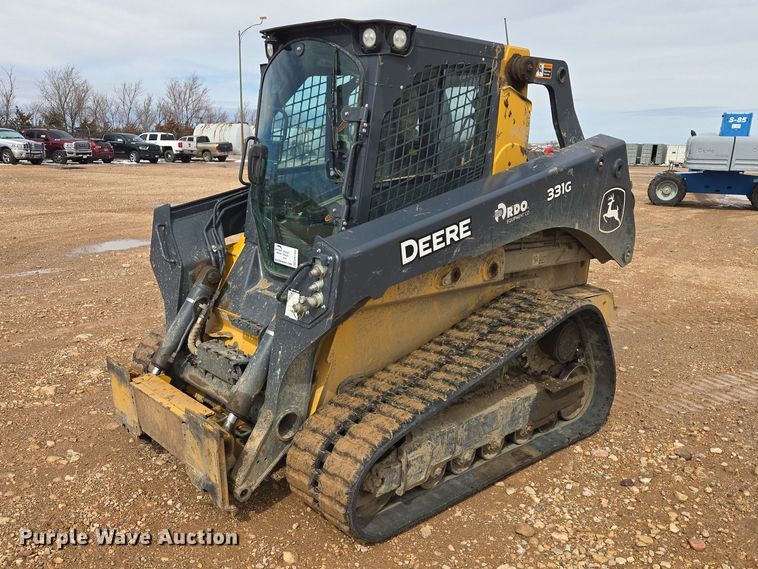 2021 John Deere 331G tracked skid steer loader - EB1368