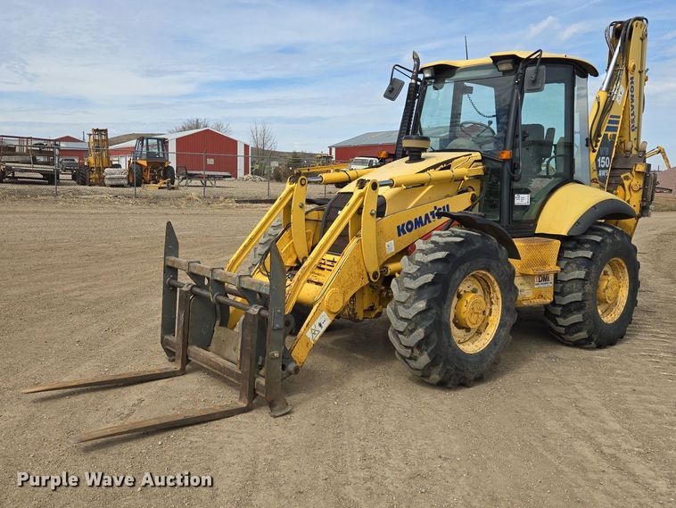 2006 Komatsu WB150 AWS backhoe - EB1380