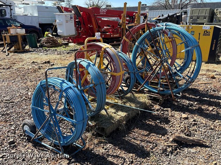 (5) reels of underground cable - EC8322