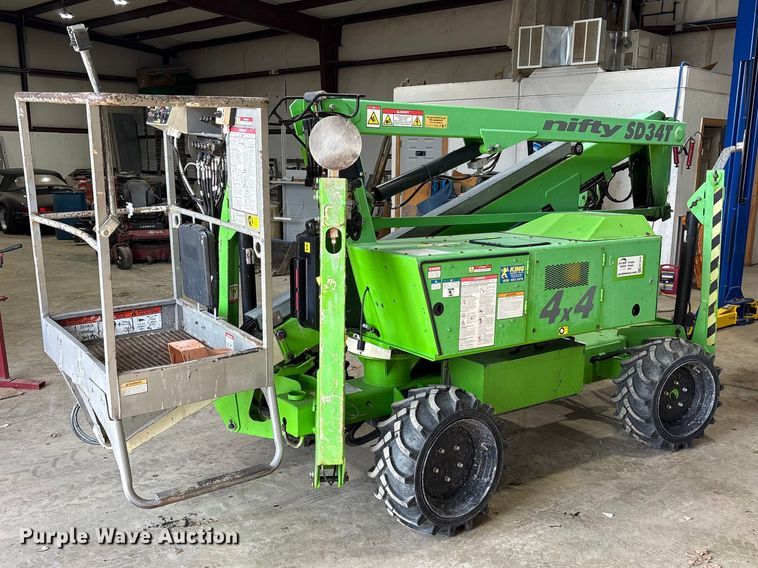 Nifty SD34TNifty boom lift - EF1019