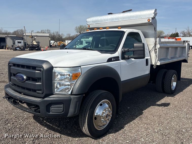 2012 Ford F450 Super Duty dump truck - EG8871