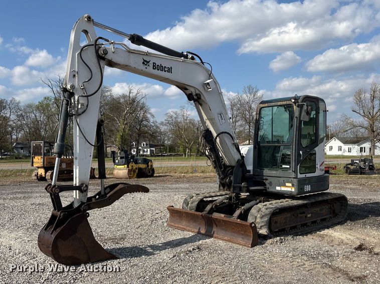 2011 Bobcat E80 mini excavator - EM0077