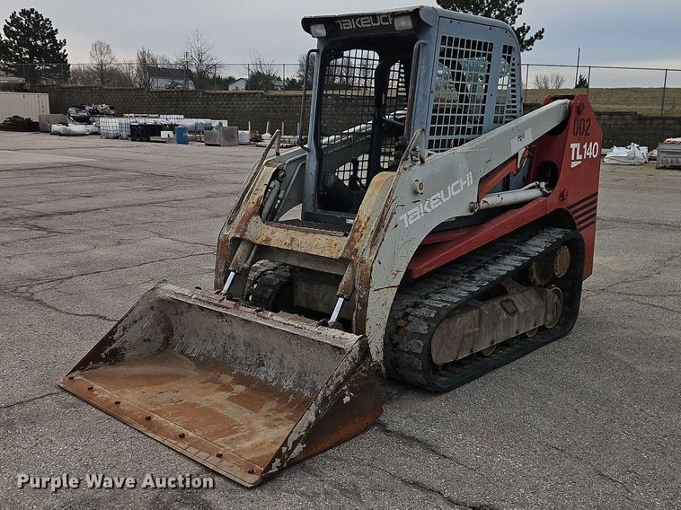 2007 Takeuchi TL140 tracked skid steer loader - EO7154