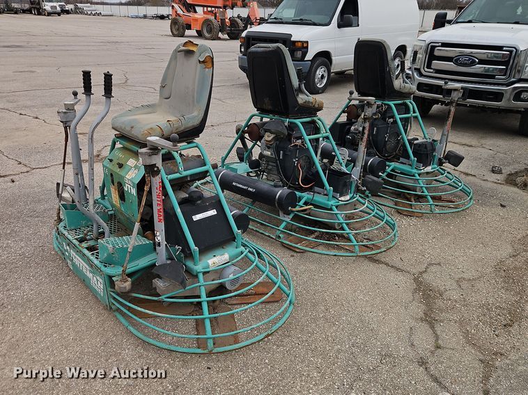 Whiteman JTN20HTCSL (3) power trowels - EO7161