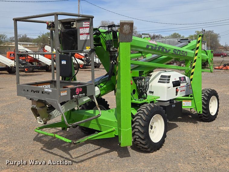 2022 Nifty SD50TD 4X4 MK1B boom lift - ET1476
